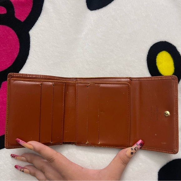 Louis Vuitton Epi Brown Compact Wallet - Picture 3 of 7